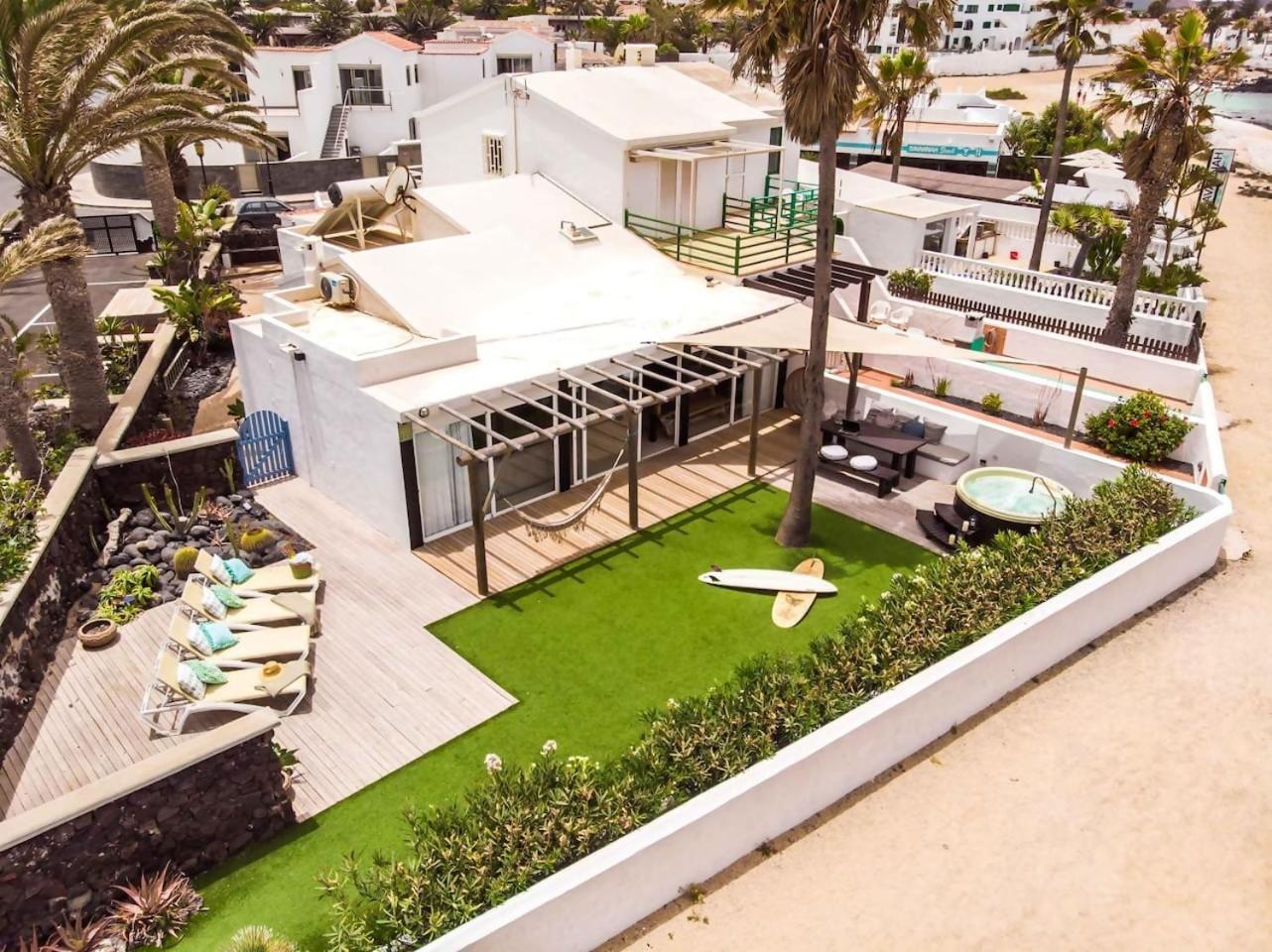 Villa Maluhia Beachfront Corralejo Esterno foto